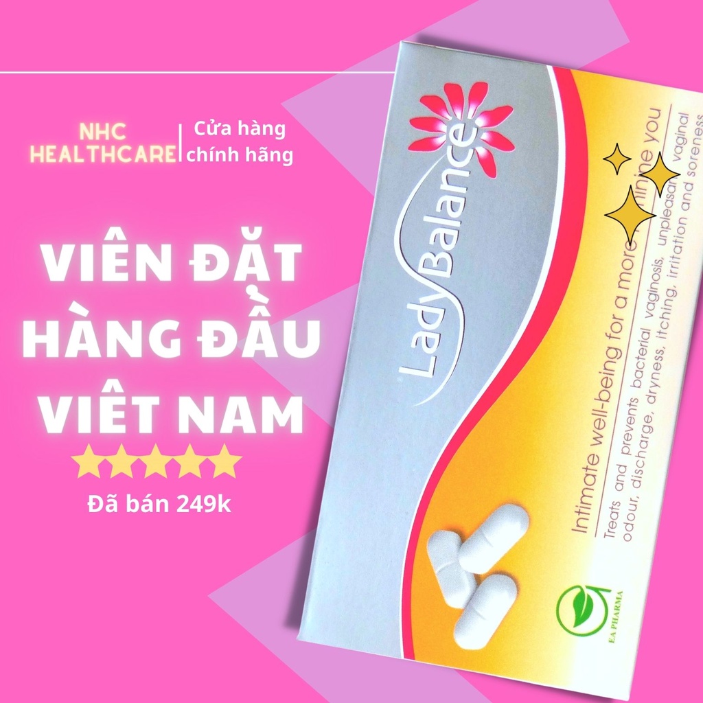Viên lợi khuẩn LADY_BLANCE dùng cả cho mẹ bầu