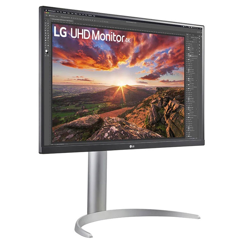 Màn Hình Máy Tính LG UHD 4K 27'' IPS VESA DisplayHDR™ 400 USB Type-C™ Chân đế linh hoạt 27UP850-W