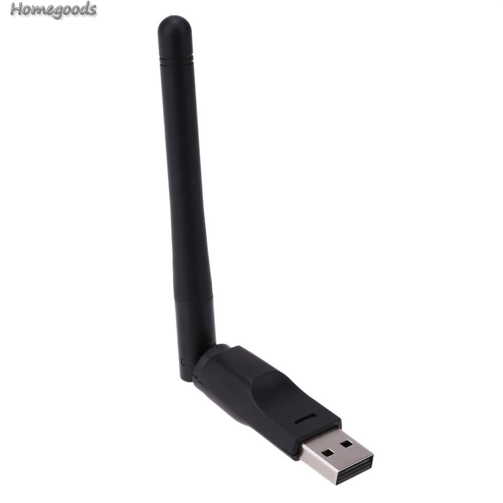 Thẻ điều hợp Wi-Fi không dây 150Mbps USB 802.11n Wi-Fi với anten 2dbi