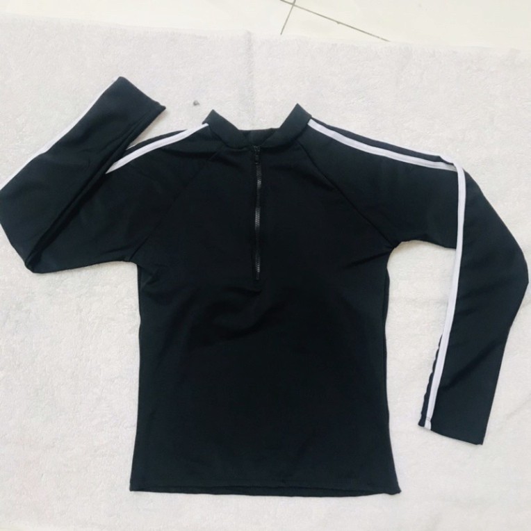 Áo bơi nữ, Áo bơi lẻ tay dài - Sẵn Mút Ngực thời trang 2021 freesize 40-60 kg | BigBuy360 - bigbuy360.vn
