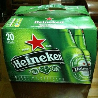 Bia Heineken chai 250ml - Thùng 20 chai (Bia ngoại – Pháp)