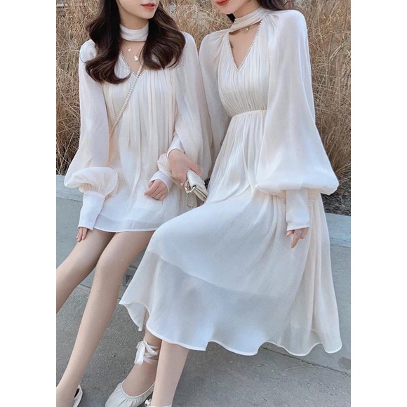 Váy tiểu thư hàng Quảng Châu cao cấp