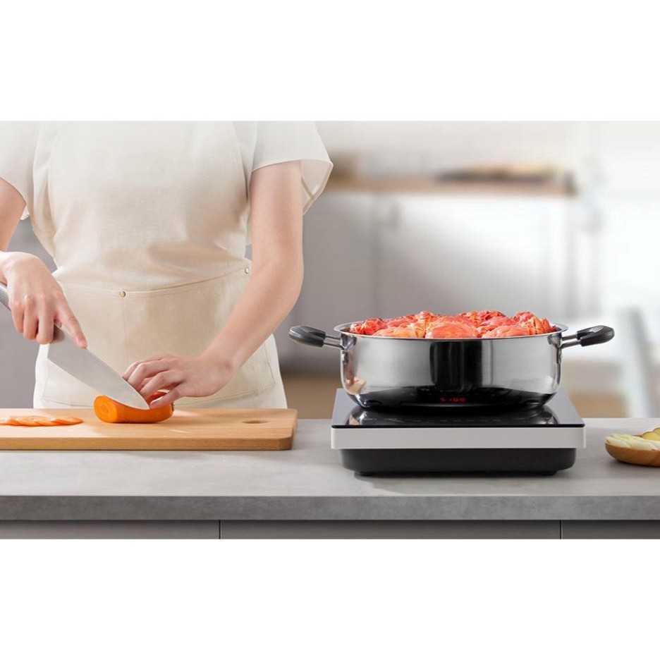 Bếp điện Từ Xiaomi Induction Cooker A1 không kén nồi công suất cao ăn lẩu nấu ăn cao cấp mặt kính đa năng đẹp giá rẻ bền