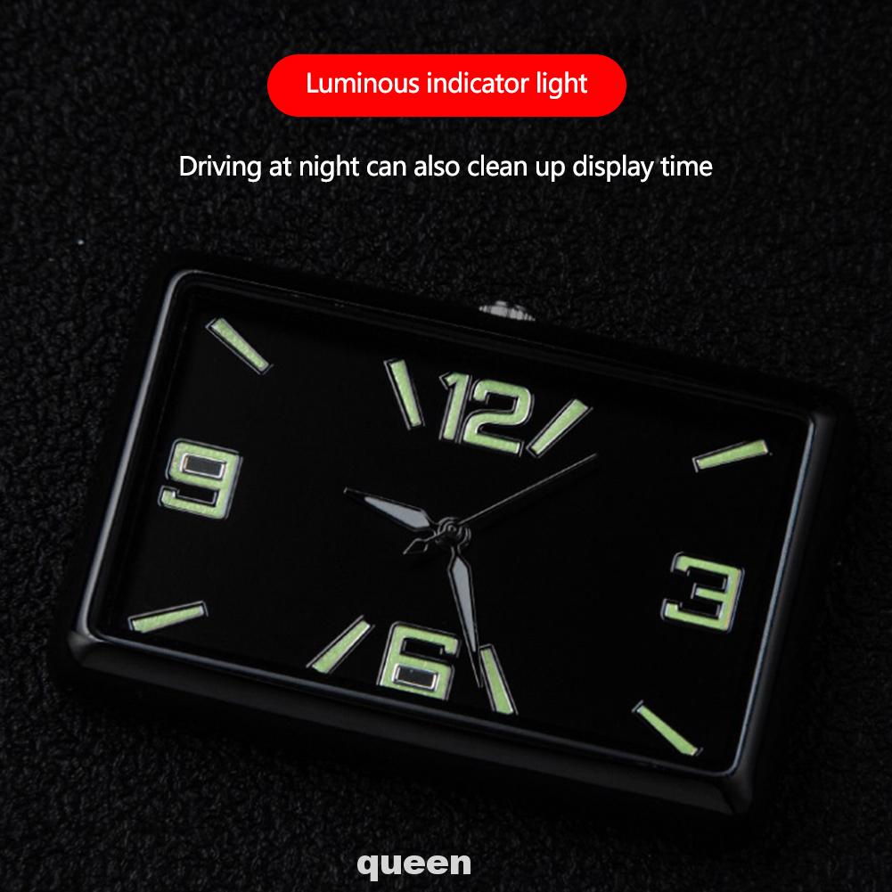 Đồng hồ thạch anh mini chính xác phong cách cho xe hơi
 | BigBuy360 - bigbuy360.vn