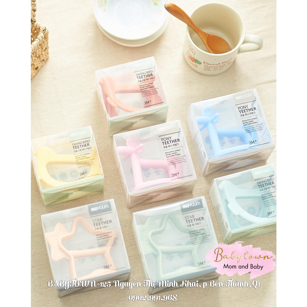 [CHÍNH HÃNG] GẶM NƯỚU SILICON MOYUUM CAO CẤP HÀN QUỐC