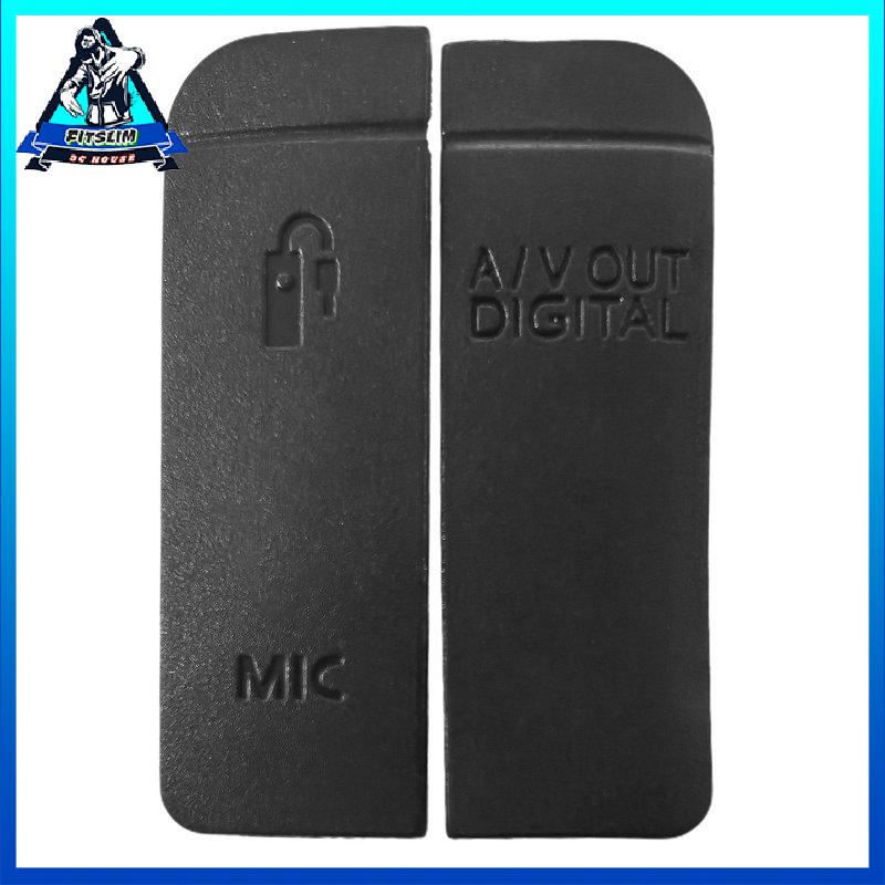 [Fitslim] 1pc Lid Door USB/HDMI-compatible Rubber Door Bottom Cover For Canon 6D Camera