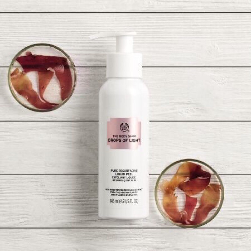 Tẩy Tế bào Chết the Body Shop Drops Of Light Pure Resurfacing Liquid Peel 145ml