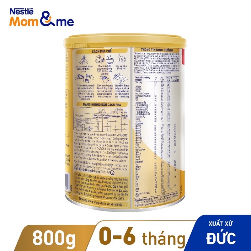 Sữa nan supreme pro 1(800g)mẫu mới date mới nhất