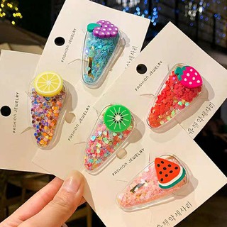 Kẹp tóc trái cây cute
