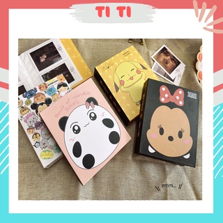 Album ảnh mini vintage đẹp đựng ảnh 6x9 đựng được 48 ảnh