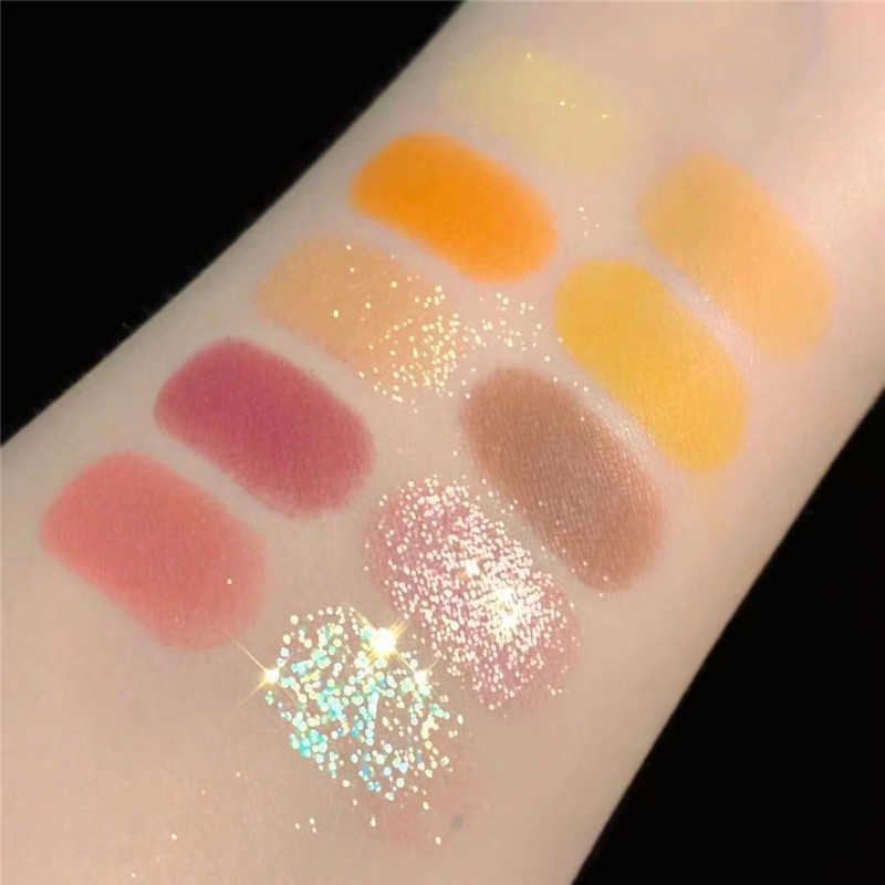 [Hàng mới về] Bảng phấn mắt Vongee 18 màu lì và nhũ lấp lánh đa năng hợp thời trang | BigBuy360 - bigbuy360.vn