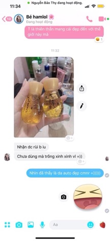 Set serum căng bóng da lebe hàn