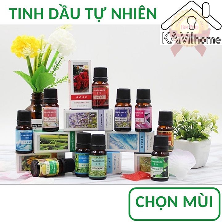 Tinh dầu thiên nhiên 10ml thơm phòng đuổi muỗi dùng cho máy xông phun sương