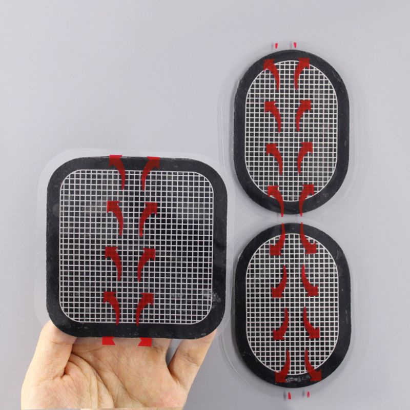 Set 9 Miếng Đệm Gel Kèm 3 Miếng Đệm Thay Thế Dành Cho Đai Tập Cơ Bụng