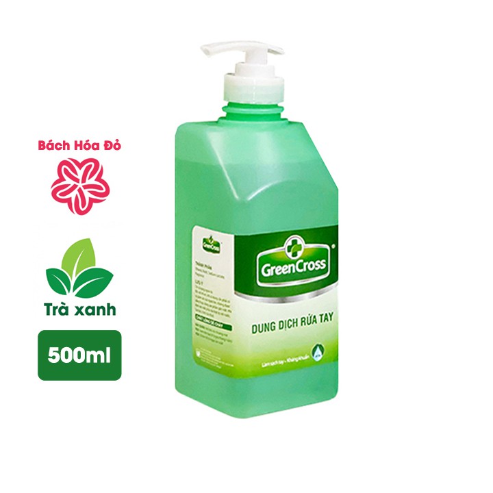 Dung dịch rửa tay khô GREEN CROSS chai 100ml - Hương Dưa Táo