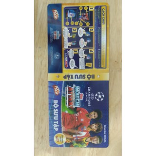 Album Poca Match Attax 2019-20 Mới 100% CHƯA GẬP