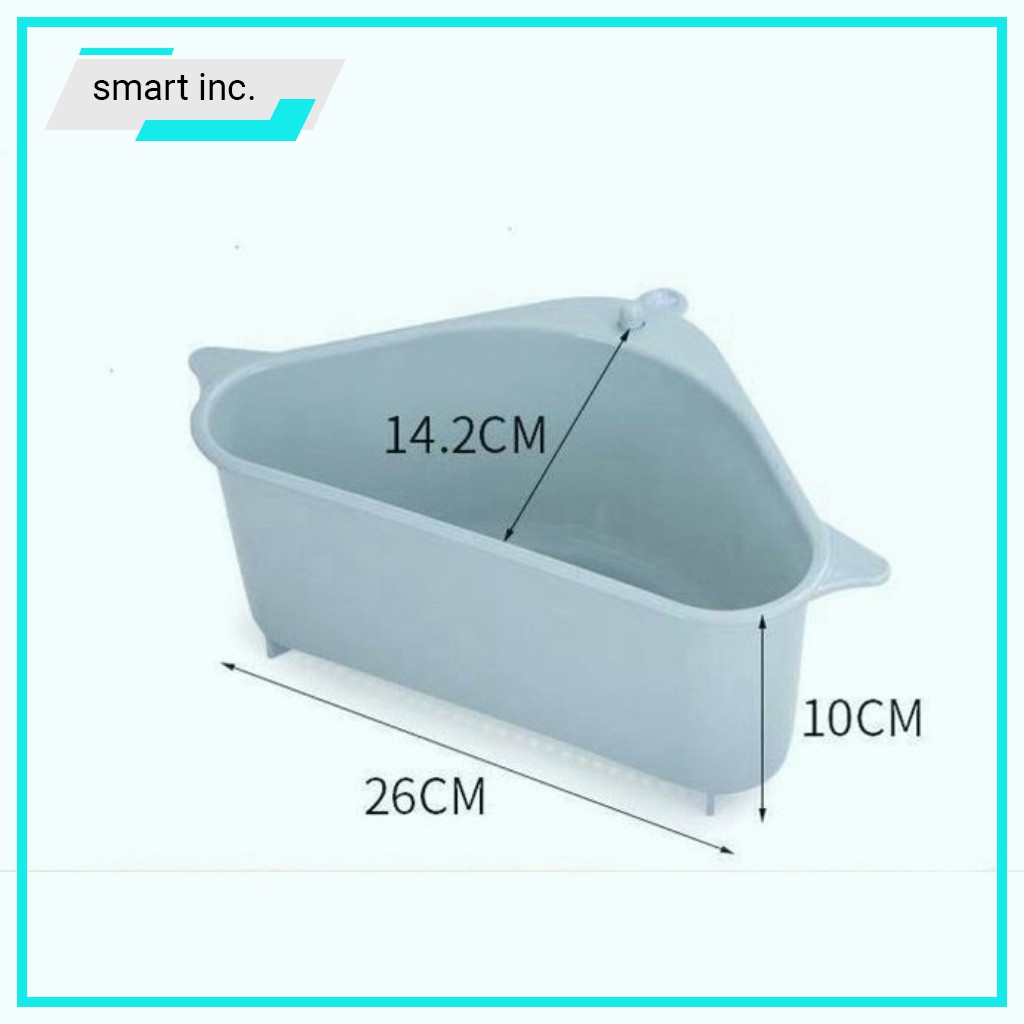 Rổ Lọc Rác Bồn Rửa Bát Lavabo Sàn Nước Bồn Rửa Chén Bát Kệ Giỏ Góc Tam Giác Chặn Lọc Thức Ăn Rác Thải