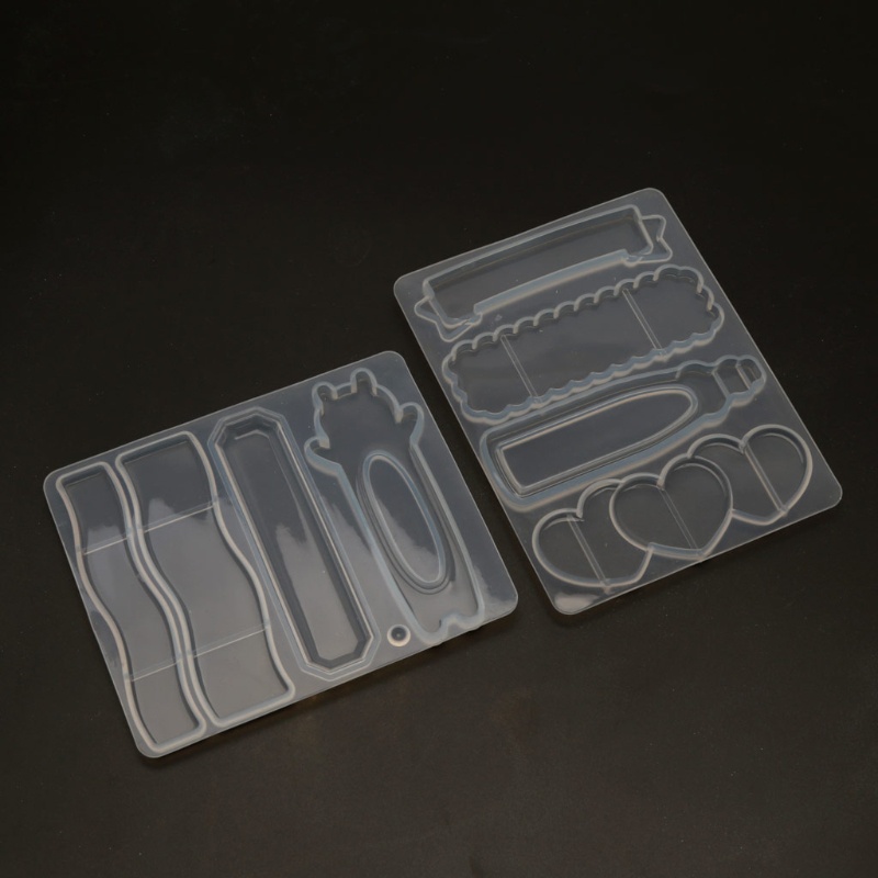 Khuôn Làm Kẹp Tóc Bằng Nhựa Resin Tiện Dụng