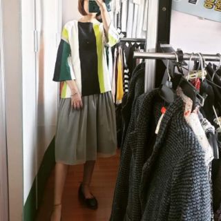 Hàng si- Set áo len & chân váy 2 mặt
