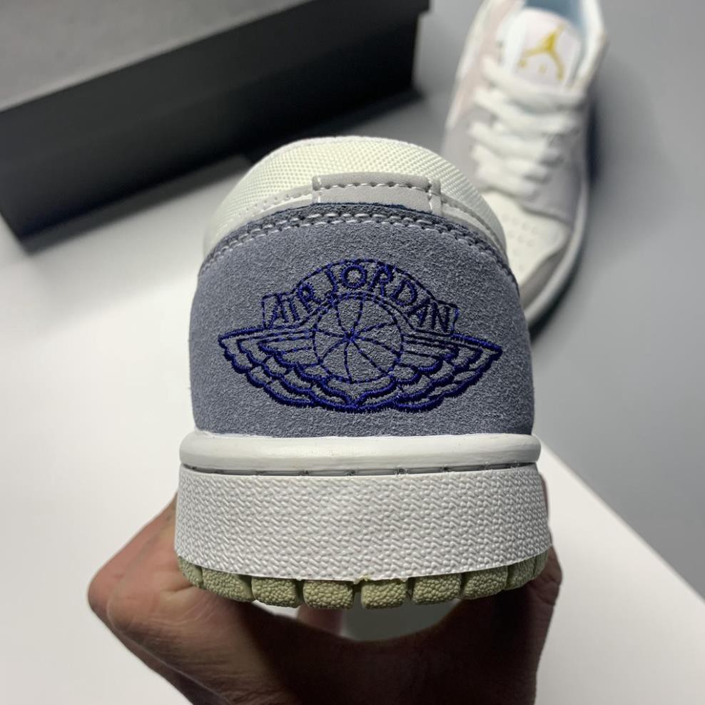 Giày Jordan 1 Low Paris, Giày sneaker Jordan paris xám xanh cổ thấp - video ảnh thật giày nam nữ full box bill | BigBuy360 - bigbuy360.vn