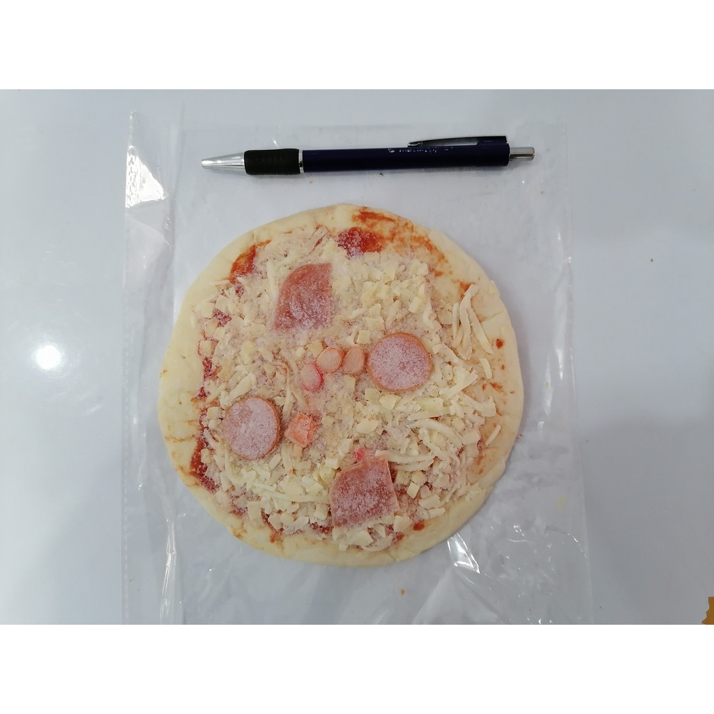 Pizza size 16cm làm sẵn tùy chọn