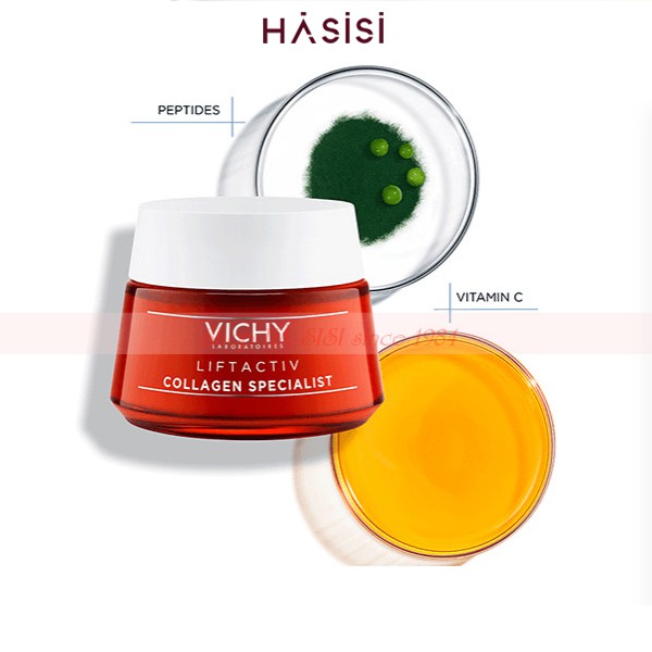 Kem Collagen Chuyên Biệt Cải Thiện Các Dấu Hiệu Lão Hóa Do Thiếu Hụt Collagen Trên Da VICHY LIFTACTIV COLLAGEN 15ml