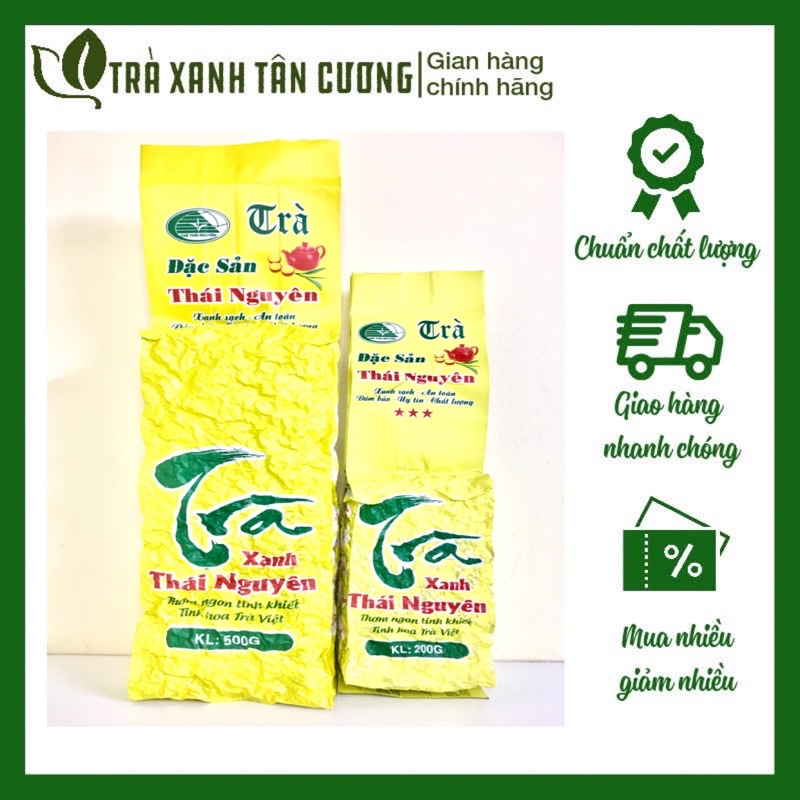 Trà Ngon Tân Cương Thái Nguyên Tặng Túi Đẹp Đi Kèm ( trà/chè sạch 100%)