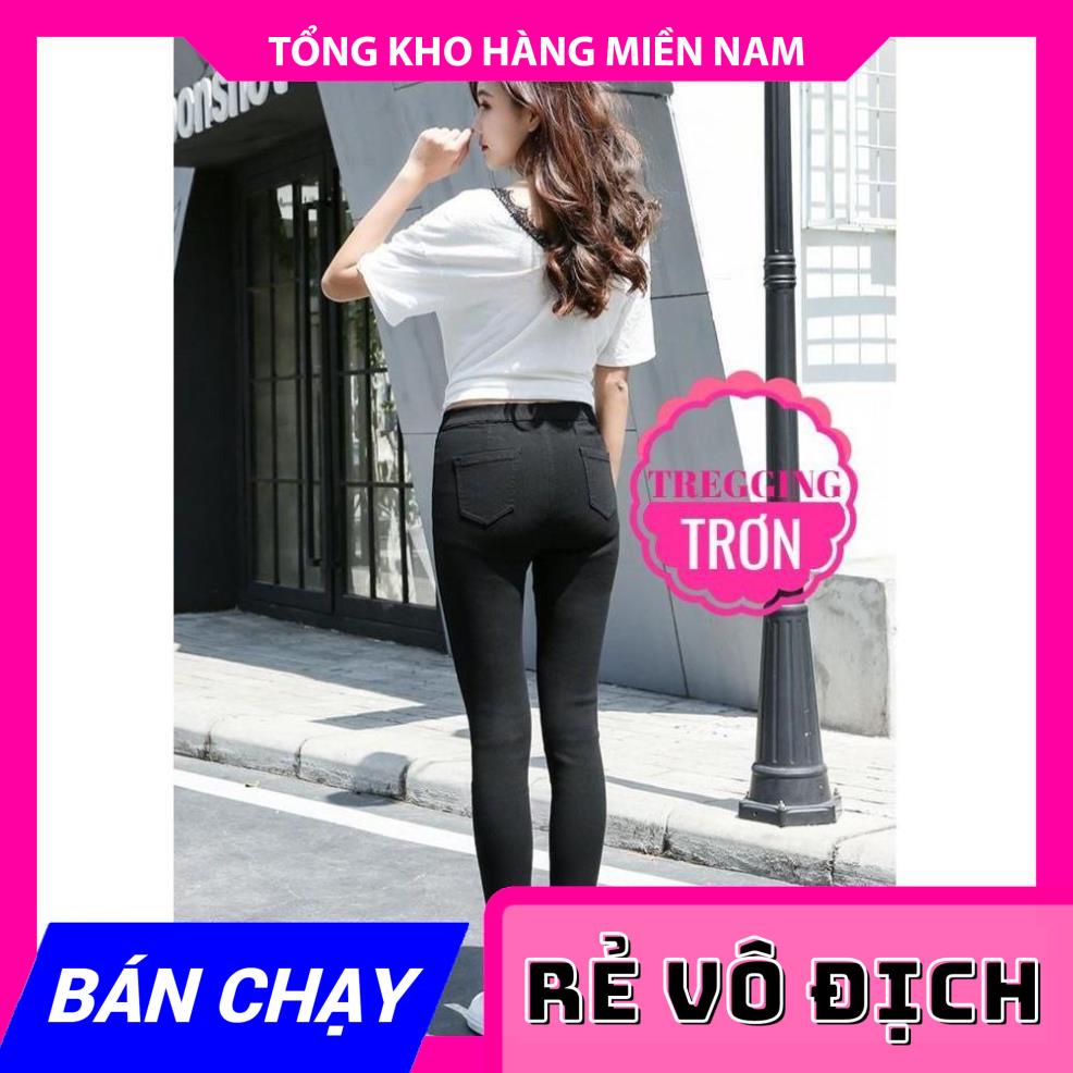 QUẦN TREGGING KAKI THUN MỀM CO GIÃN ĐẸP ⚡FREESHIP⚡ 100% ẢNH THẬT⚡ QUẦN SKINNY TRƠN ⚡ QUẦN NỮ CO GIÃN