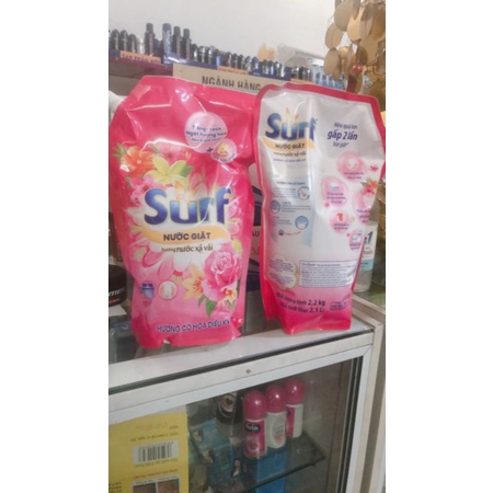 Nước giặt surf hương nứơc xả vải túi 2,2kg