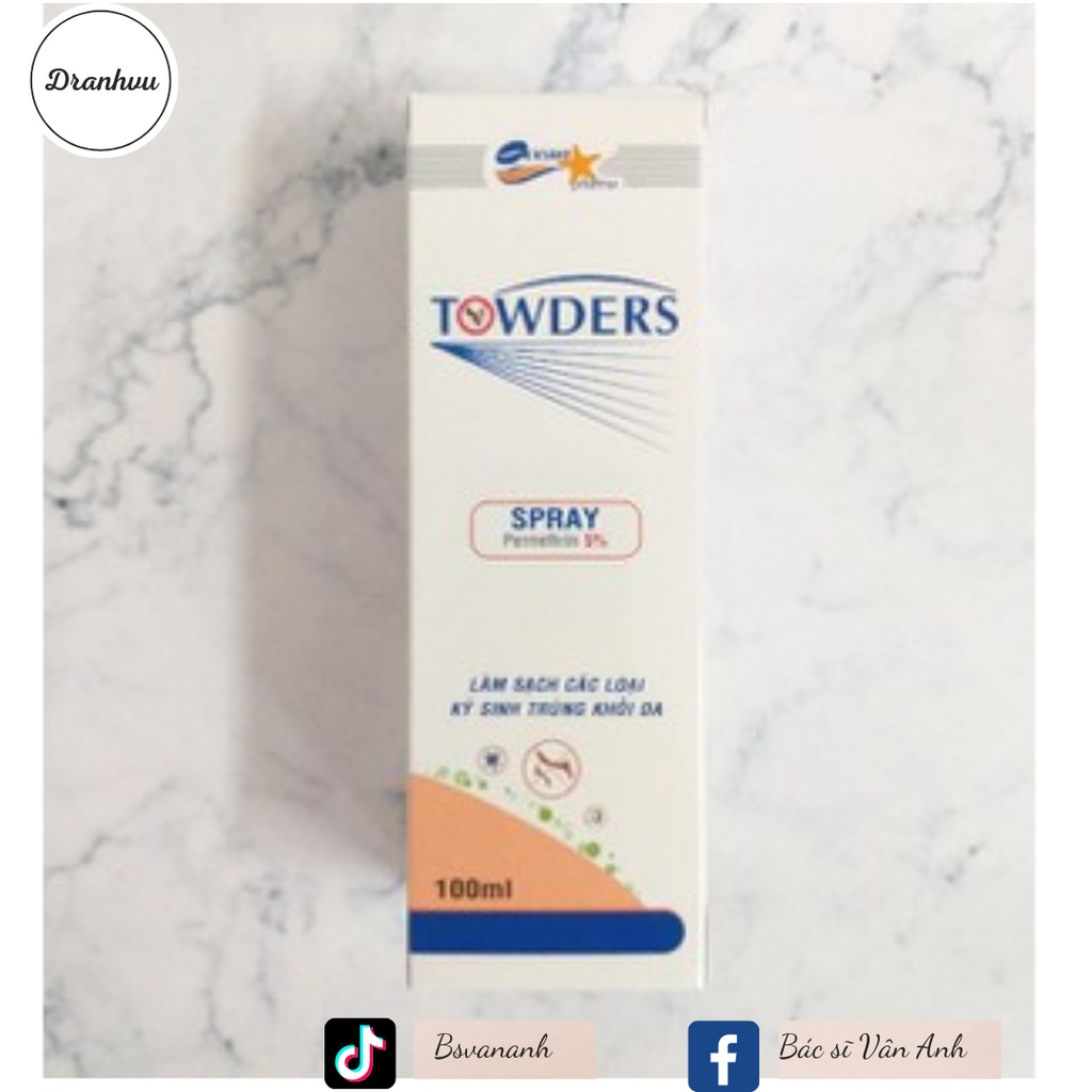 XỊT TOWDERS SPRAY