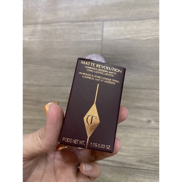 - Son Charlotte Tilbury màu Pillow Talk  full box bill US