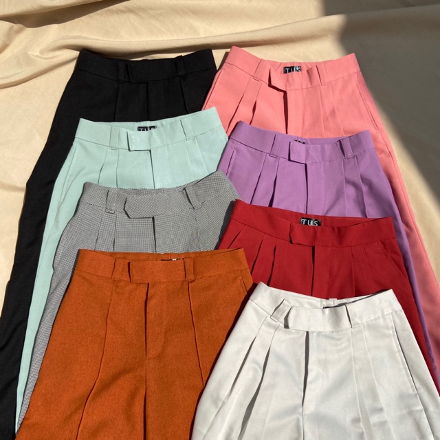 Quần tây ống rộng các màu