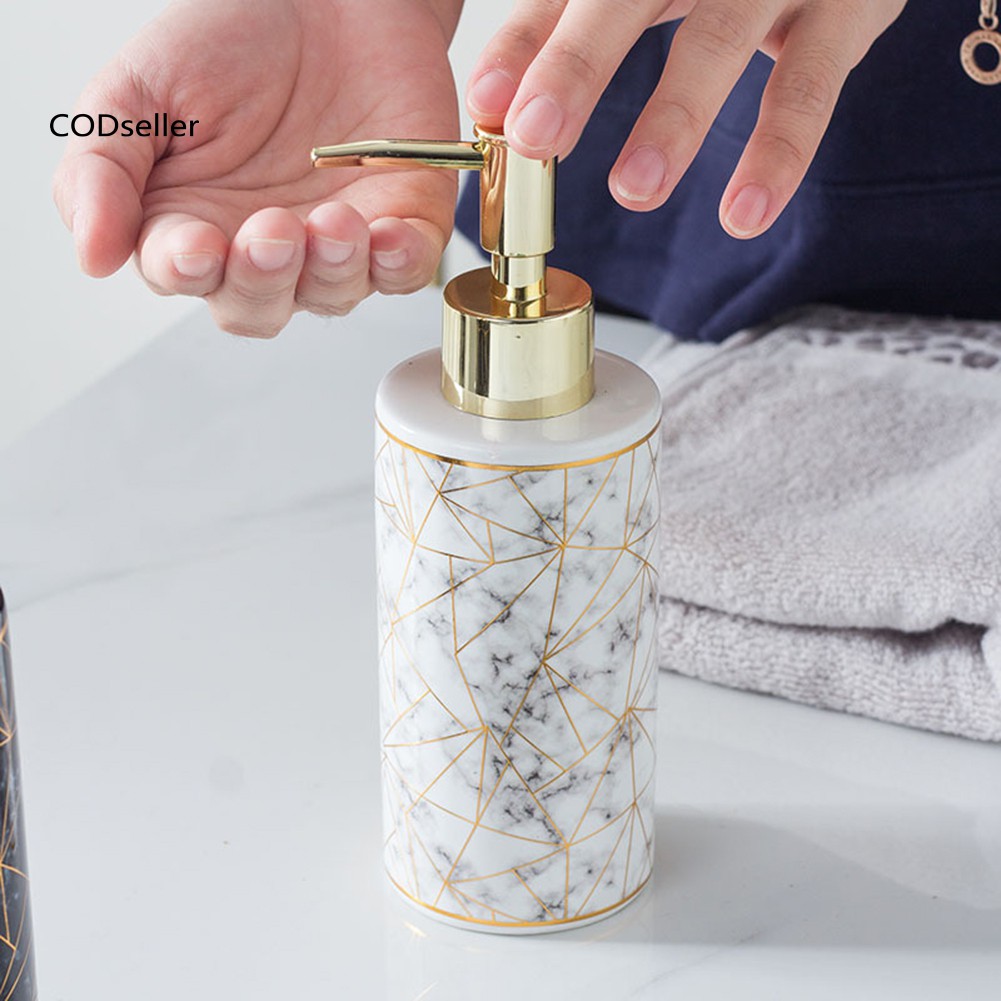 Bình Đựng Xà Phòng Bằng Gốm Sứ 300ml