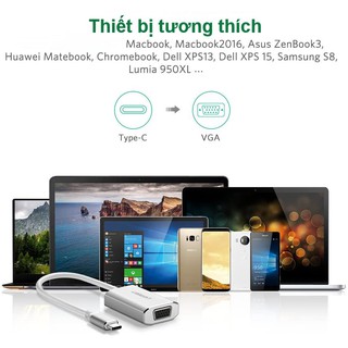 Bộ chuyển USB type-C sang VGA Ugreen 40866