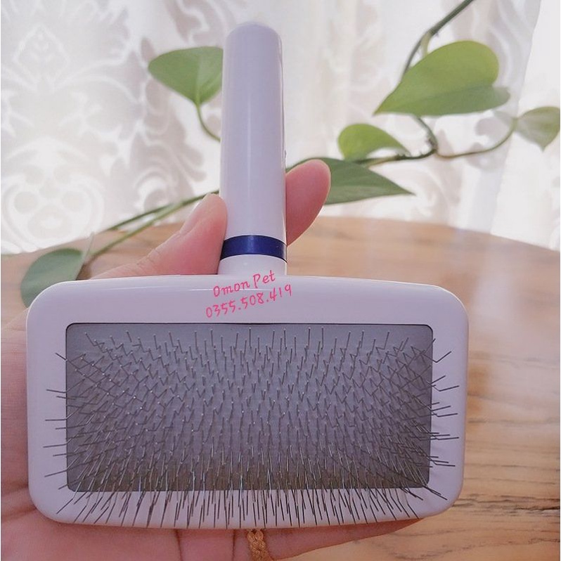 Lược Pet Brush chải rối đánh bông lông cho Chó Mèo chuẩn spa - OmonPet
