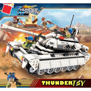 bộ lắp ráp xe tank thiết giáp ( Thunder mission series )