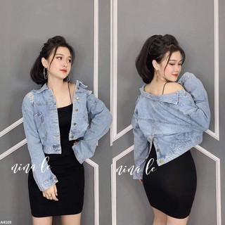 Váy 2 dây sợi bún dáng ngắn