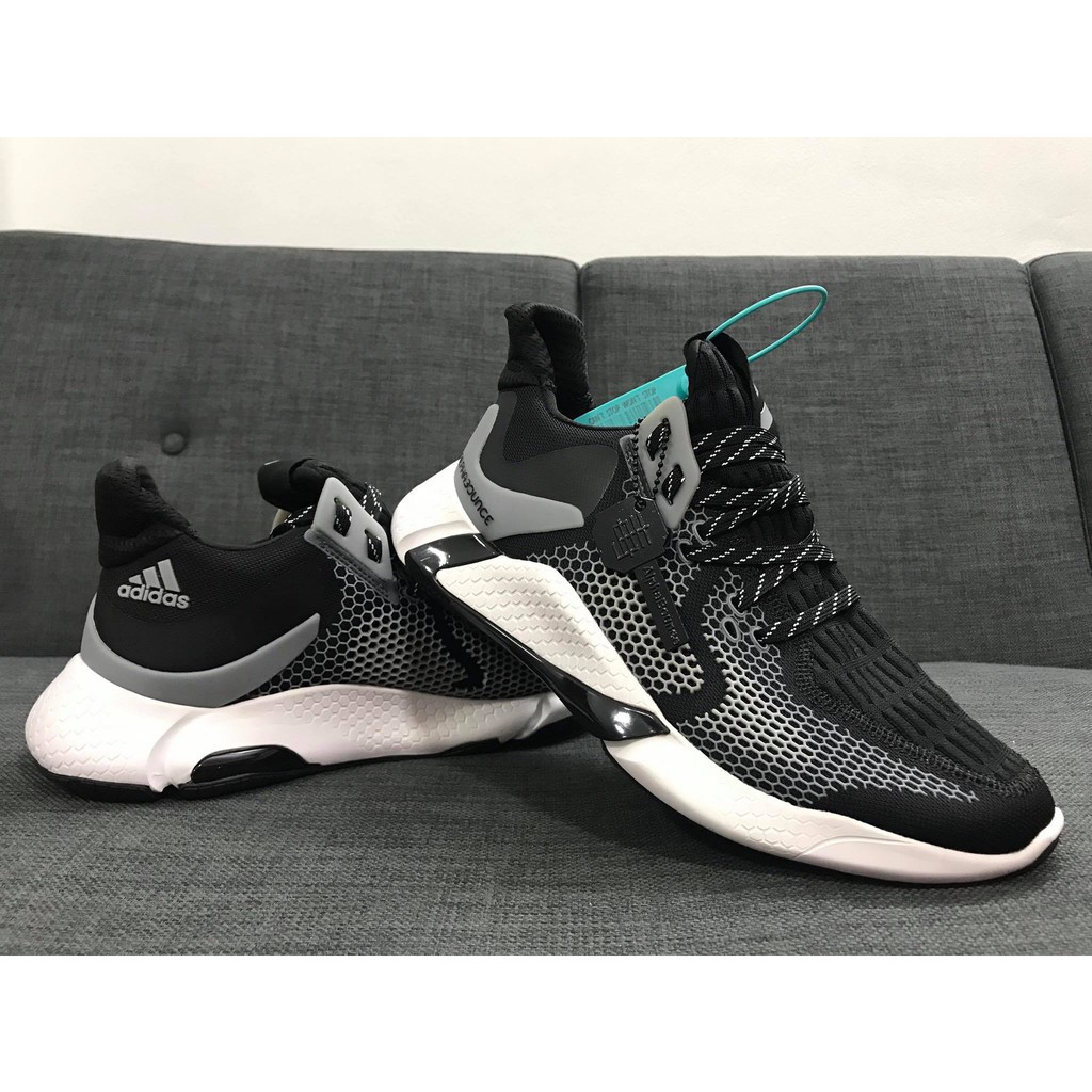 [Adidas giày]Giày Nam Adidas Alphabounce instinct 2020 Full box - Trắng Đen ?