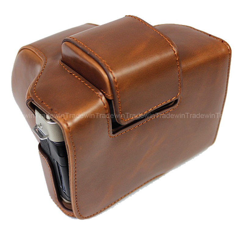 Túi Da Đựng Máy Ảnh Fujifilm X-T200 Xt200 Với Ống Kính 15-45mm