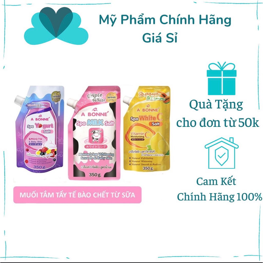 Muối Tắm Sữa Bò Tẩy Tế Bào Chết A Bonne Spa Milk Salt 350g