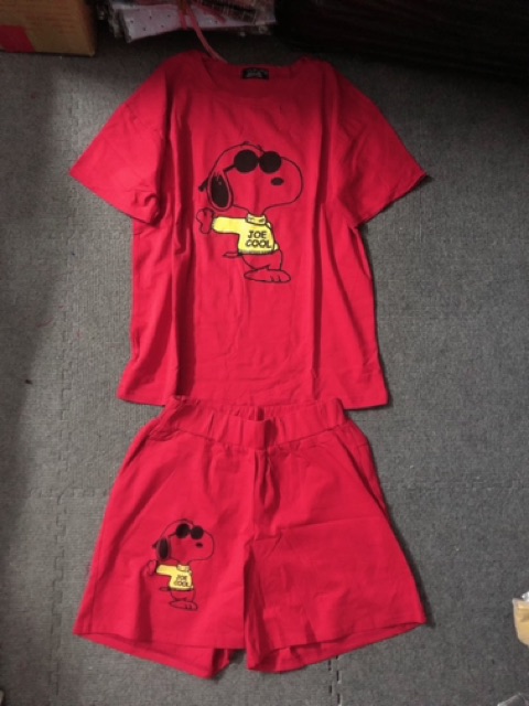 Bộ cotton mặc nhà