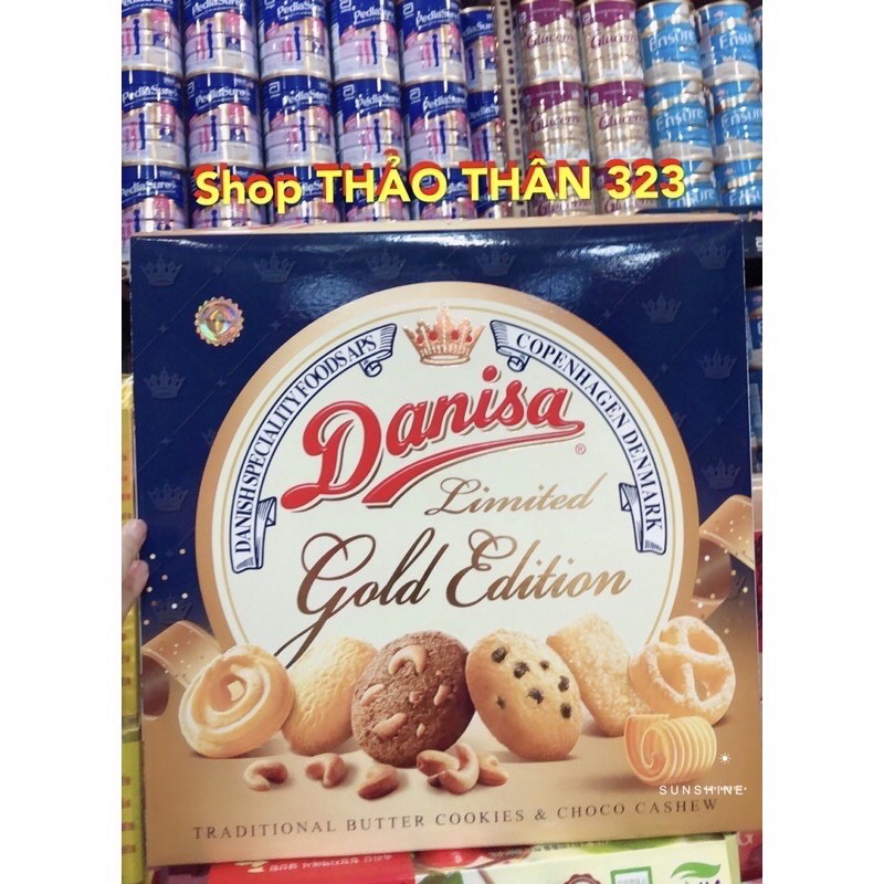 Date T02/2022-Bánh Danisa Gold Edition Limited