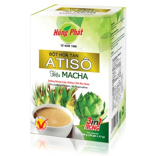 Bột Hòa Tan Atisô Hùng Phát Hộp 340G - Thức Uống Ngon và bổ dưỡng