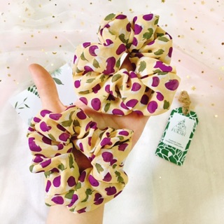 CỘT TÓC VẢI SCRUNCHIES CHERRY KÈM ẢNH THẬT