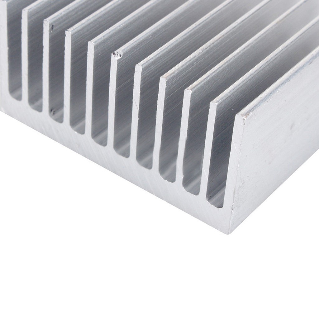 1 Bộ Tản Nhiệt 11 Răng Màu Trắng Bằng Nhôm Kích Thước 40mm * 40mm * 20mm