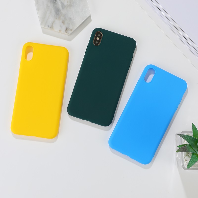 Ốp điện thoại iphone TRƠN DẺO 7 MÀU 5/5S/6/6Plus/6S/6S Plus/6/7/7 Plus/8/8 Plus/X/XS/XS Max/11/11 Pro/11 Promax