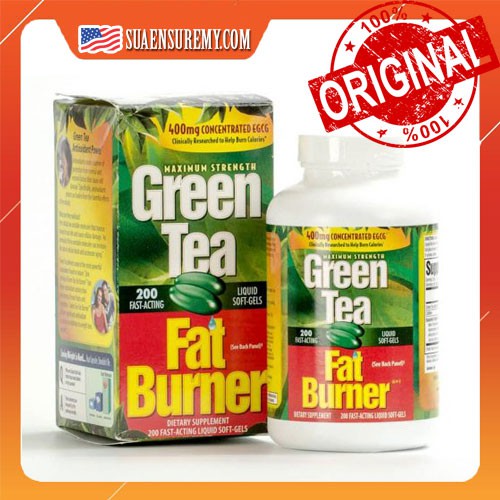 Viên Hỗ Trợ Giảm Cân Từ Trà Xanh Green Tea Fat Burner 200 viên