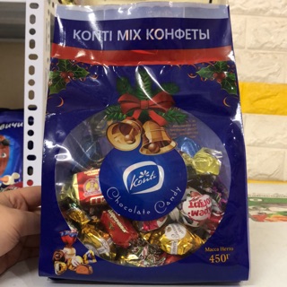 KẸO KONTI MIX 8 VỊ HÀNG NGA - 450g
