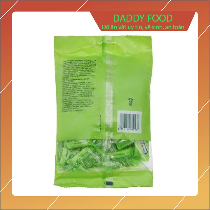 1 túi kẹo gum doublemint 40 gói khối lượng 116g