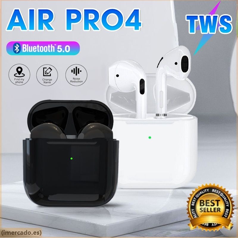 2022 Cao Cấp Mới Pro4 Tai Nghe Không Dây Bluetooth Ipod Pro4 Định Vị Phiên Bản inponds 5.0 Tai Nghe Thể Thao Cho Ios 'Vùng